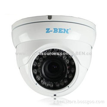 Color CCD Dome Camera with 30m IR Distance and 700TVL Resolution